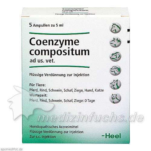 COENZYME COMPOSITUM ad us.vet.Ampullen, 5X5 ML