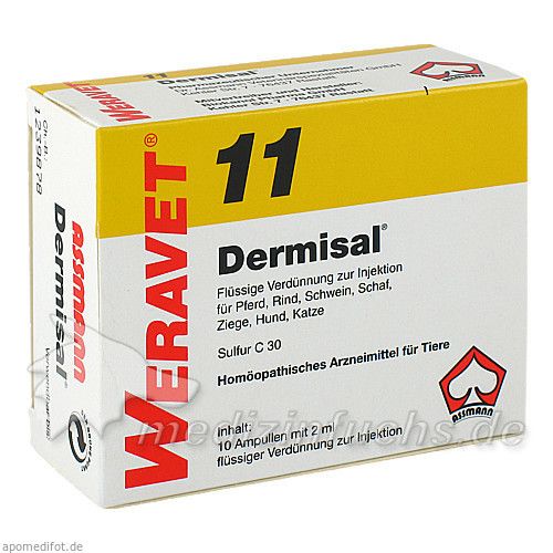 DERMISAL 11 Ampullen vet., 10X2 ML