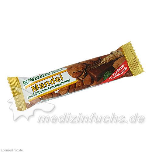 DR. MUNZINGER Mandel Fruchtschnitte, 40 G