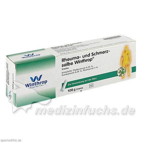 Rheuma- und Schmerzsalbe Winthrop, 100 G