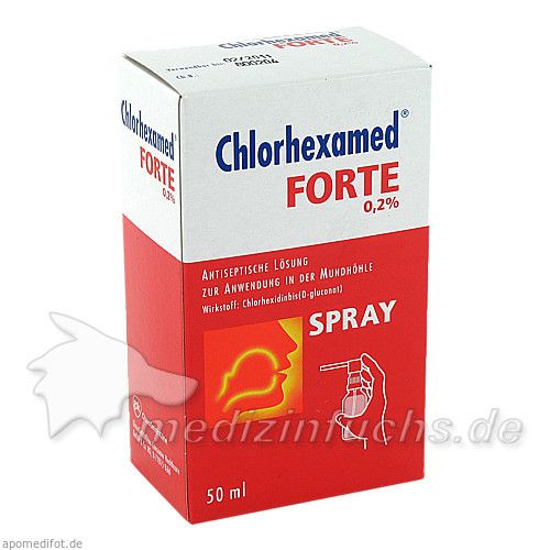 CHLORHEXAMED FORTE 0,2% Lösung, 50 ML