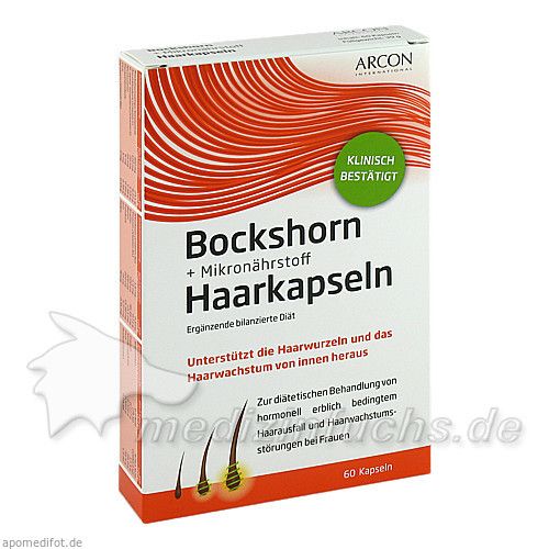 Bockshorn+Mikronährstoff Haarkap.Arcon-Tisane plus, 60 ST