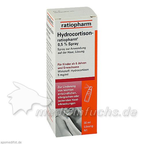 Hydrocortison-ratiopharm Spray 0.5%, 30 ML