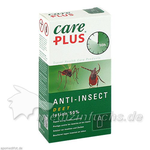 Care Plus Deet-Anti-Insect Lotion 50%, 50 ML