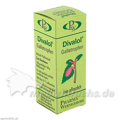 Divalol Galletropfen, 20 ML