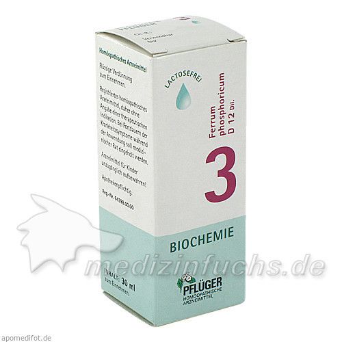 Biochemie Pflüger Nr. 3 Ferrum phosphoricum D 12, 30 ML