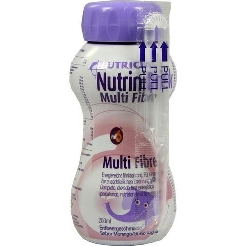 NutriniDrink MultiFibre Erdbeergeschmack, 200 ML