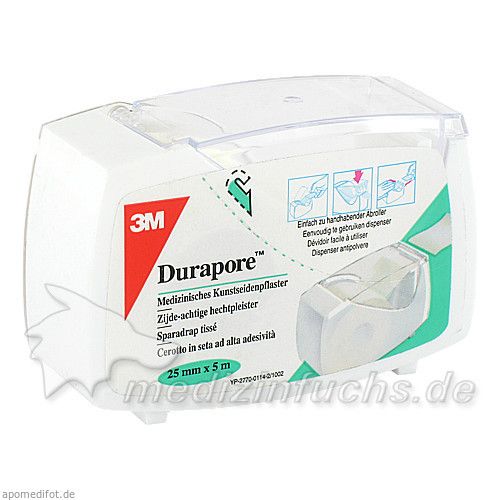 DURAPORE 2.50CMX5M ROLLENPFLASTER, 1 ST