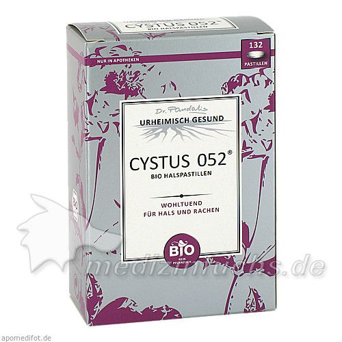 CYSTUS 052 Bio Halspastillen, 132 ST