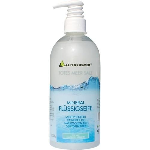 ALPENCOSMED Totes Meer Salz Mineral Flüssigeseife, 500 ML