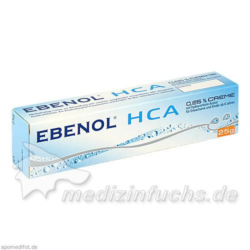 Ebenol HCA 0.25% Creme, 25 G