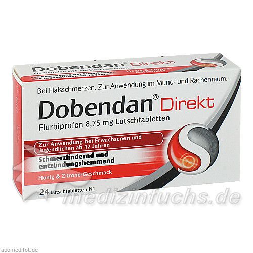 Dobendan Direkt Flurbiprofen 8.75 mg, 24 ST