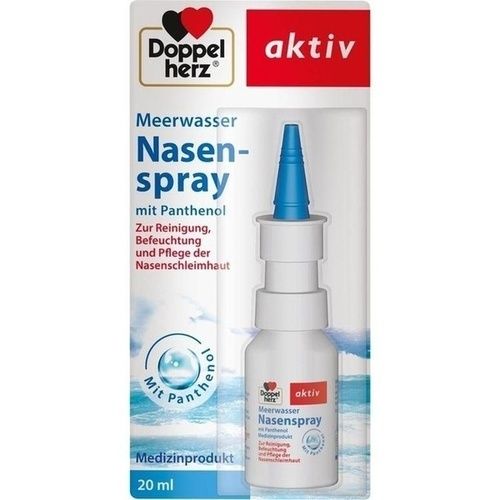 Doppelherz Meerwasser Nasenspray mit Panthenol, 20 ML