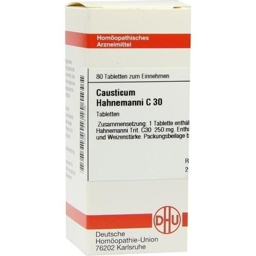 CAUSTICUM HAHNEMANNI C30, 80 ST