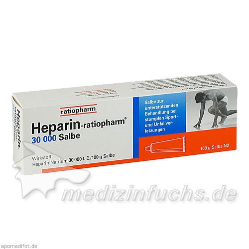 Heparin-ratiopharm 30000 Salbe, 100 G