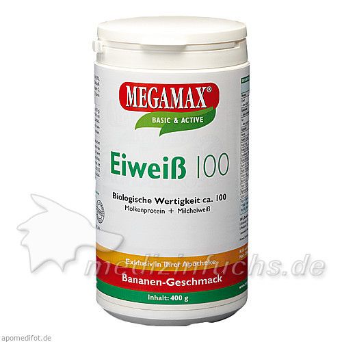 EIWEISS 100 BANANE MEGAMAX, 400 G