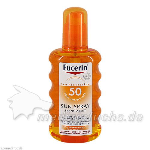 Eucerin Sun Transparent Spray, 200 ML