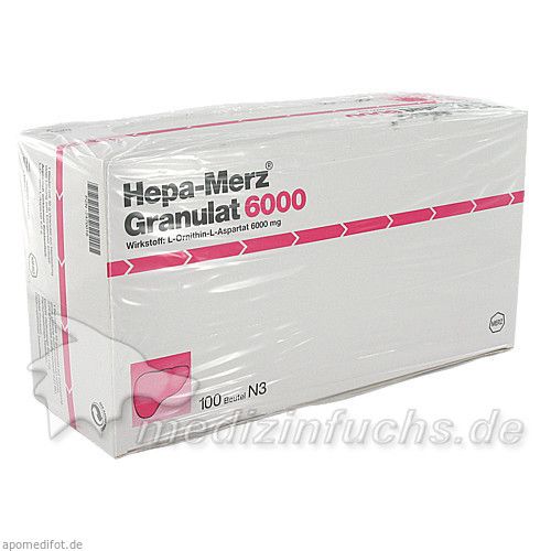 Hepa Merz Granulat 6000 BTL, 100 ST