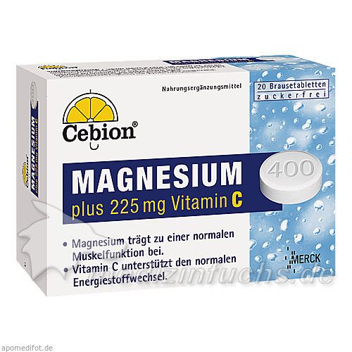 Cebion PLUS VITAMIN C MAGNESIUM, 20 ST