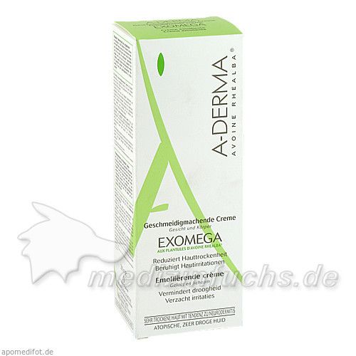 ADERMA EXOMEGA Geschmeidigmachende Creme, 200 ML