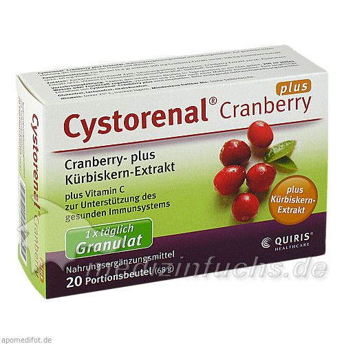 Cystorenal Cranberry plus, 20 ST