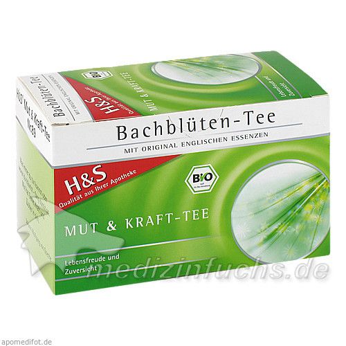 H&S Bachblüten Mut & Kraft-Tee, 20 ST