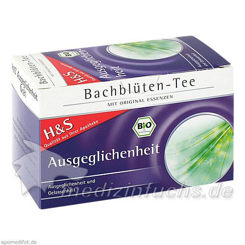 H&S Bachblüten Ausgeglichenheits-Tee, 20 ST