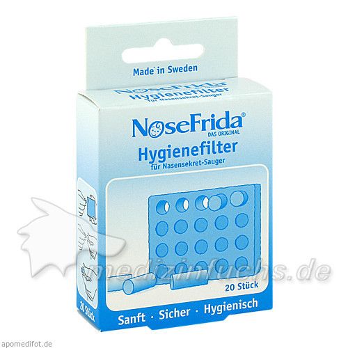 Hygienefilter Nasensekret-Sauger NoseFrida, 20 ST