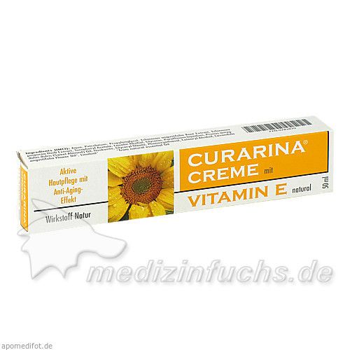 CURARINA CREME mit VITAMIN E, 50 ML