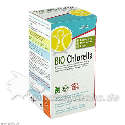 Chlorella 500mg Bio Naturland, 550 ST