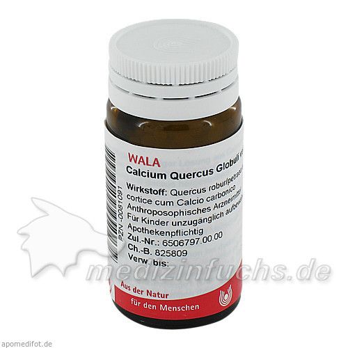 Calcium Quercus Globuli velati, 20 G