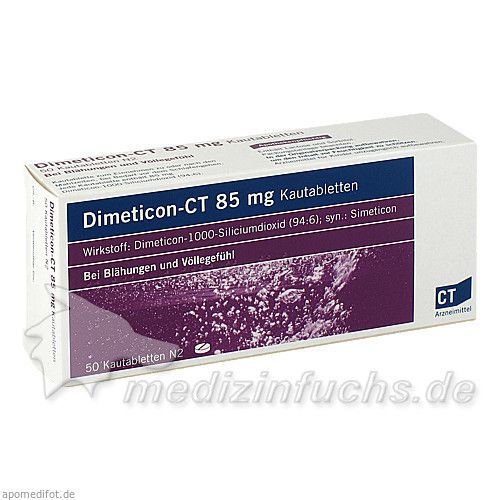 DIMETICON-CT 85 mg Kautabletten, 50 ST