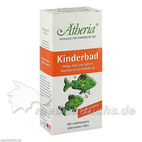 Ätheria Kinder-Bad Flasche, 125 ML