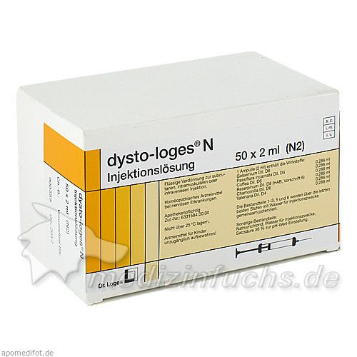 DYSTO LOGES N Injektionsl, 50X2 ML