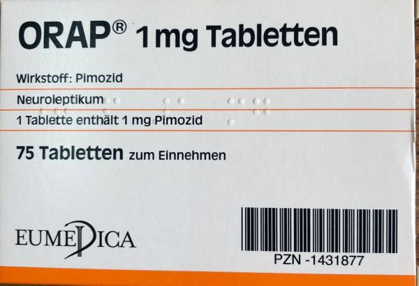 ORAP 1MG, 75 ST