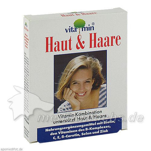 Haut+Haare Vitamin Natur Pharma, 15 ST