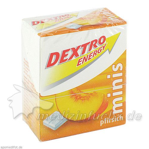 DEXTRO ENERGEN MINIS PFIRSICH, 1 ST