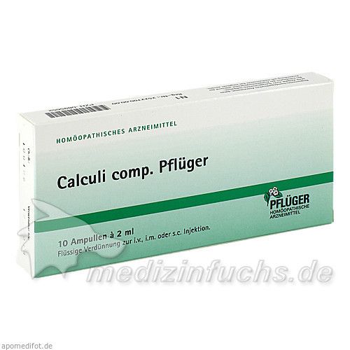 Calculi comp. Pflüger, 10 ST