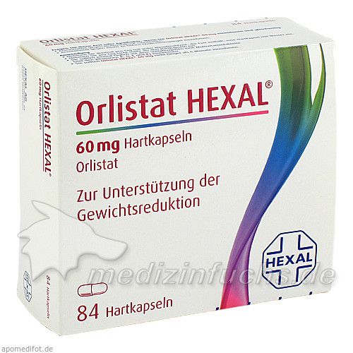 Orlistat HEXAL 60mg Hartkapseln, 84 ST