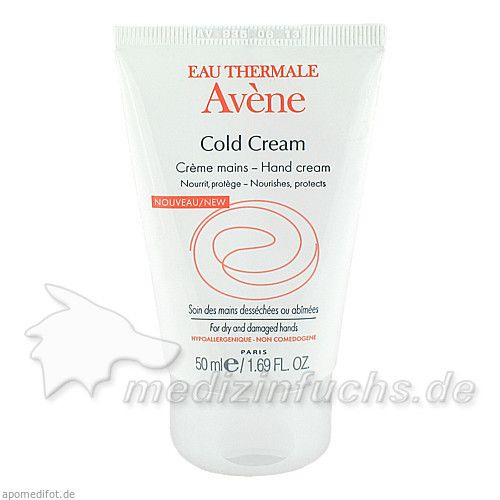 AVENE Cold Cream Handcreme ohne Parabene, 50 ML