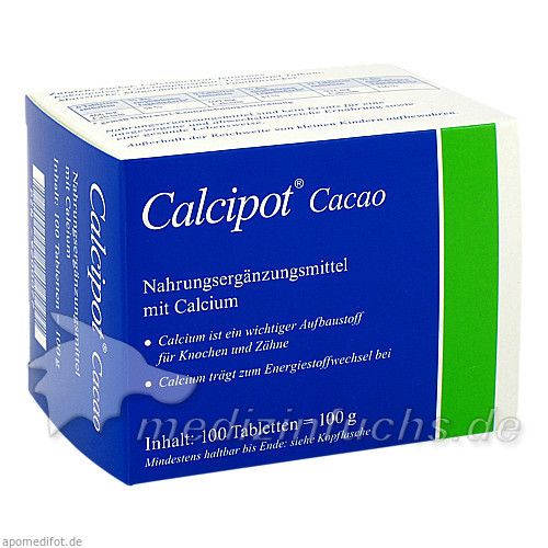 Calcipot Cacao, 100 ST