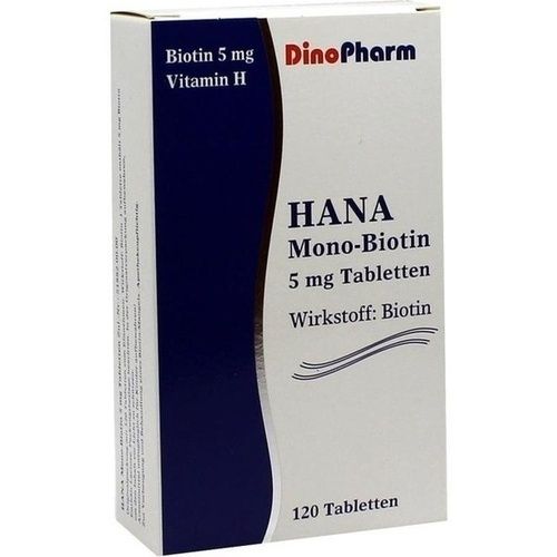 HANA MONO-Biotin 5mg Tabletten, 120 ST