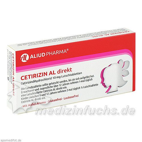 Cetirizin AL direkt, 21 ST