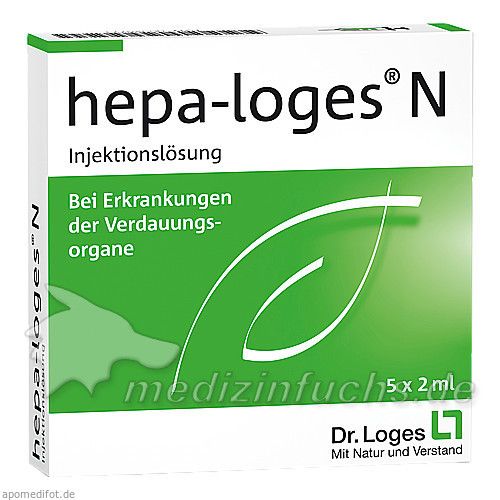 HEPA LOGES N Injektionsl, 5X2 ML