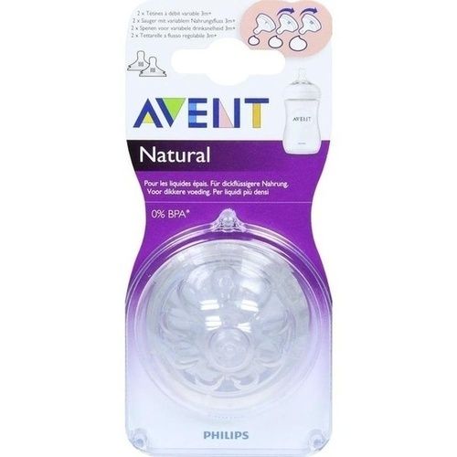 Avent Variabler Naturnah-Sauger, 2 ST