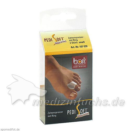 BORT PediSoft Zehenspreizer mit Ring Small, 2 ST