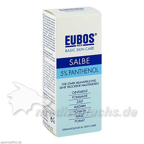 EUBOS Salbe 5% Panthenol, 75 ML