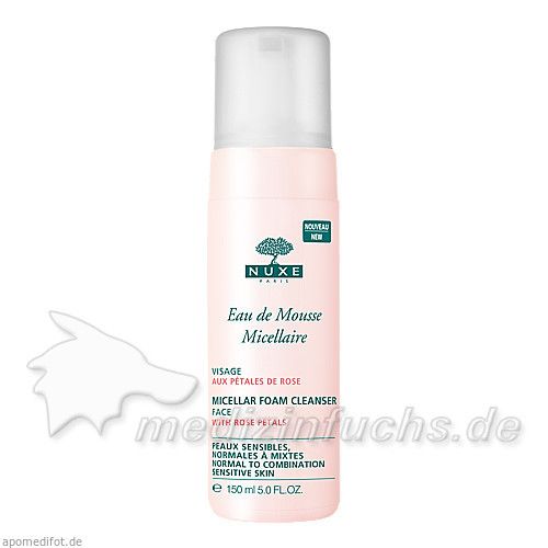 NUXE Eau de Mousse Micellaire aux Petals de Rose, 150 ML