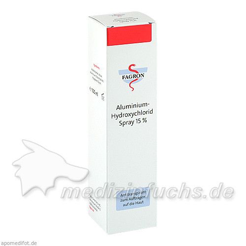 Aluminium-Hydroxychlorid Spray 15% Fagron, 100 ML