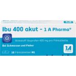 IBU 400 akut-1A Pharma Filmtabletten 10 St (артикул 2013194) 